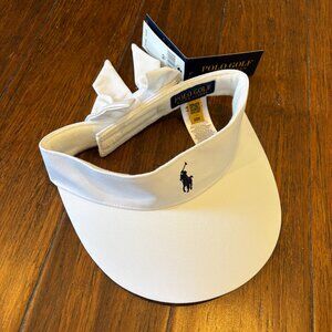 Polo Ralph Lauren Golf Visor New NWT Bow Back Hat